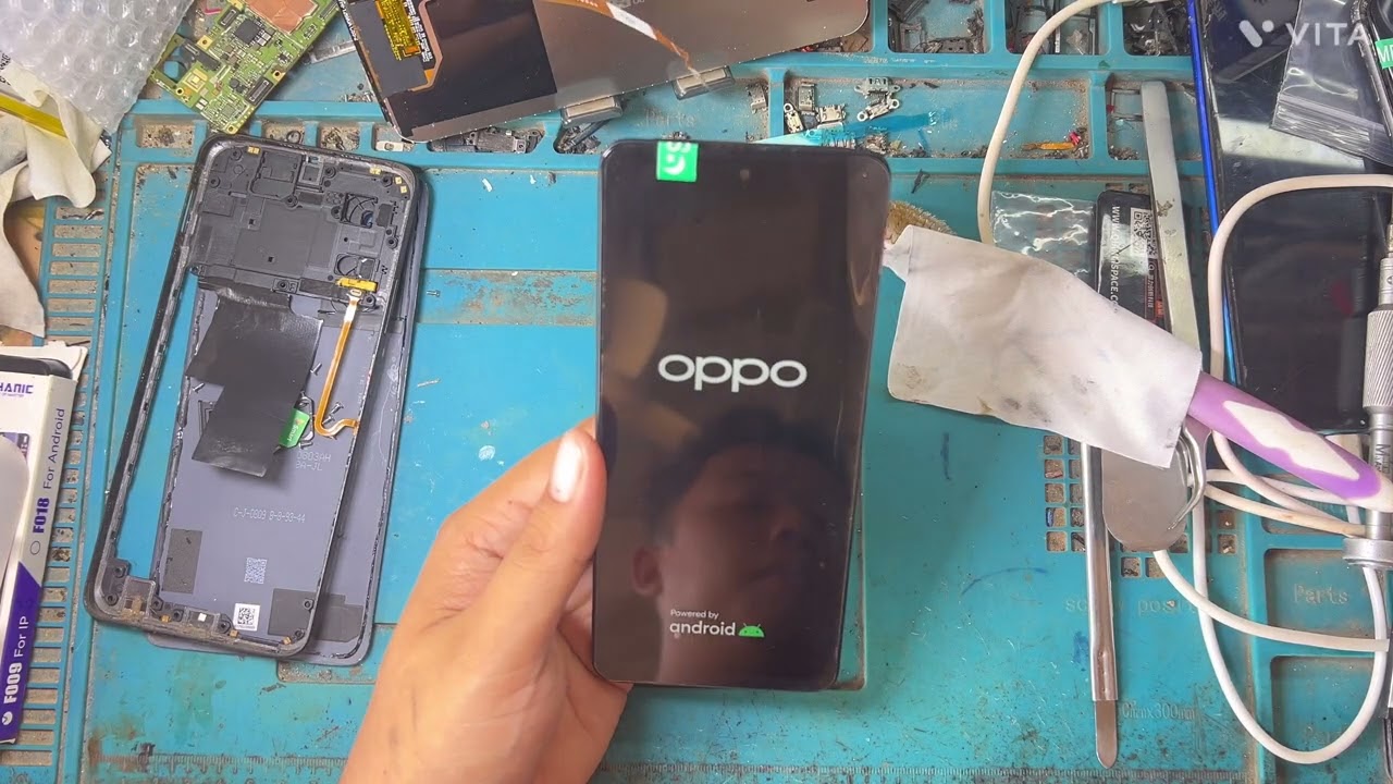 Oppo A58 4G - CPH2577 / LCD SCREEN REPLACEMENT - CHANGE DISPLAY HOW TO FIX LCD