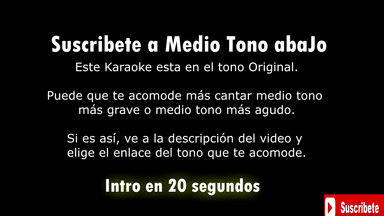 Amarte por mil años más karaoke