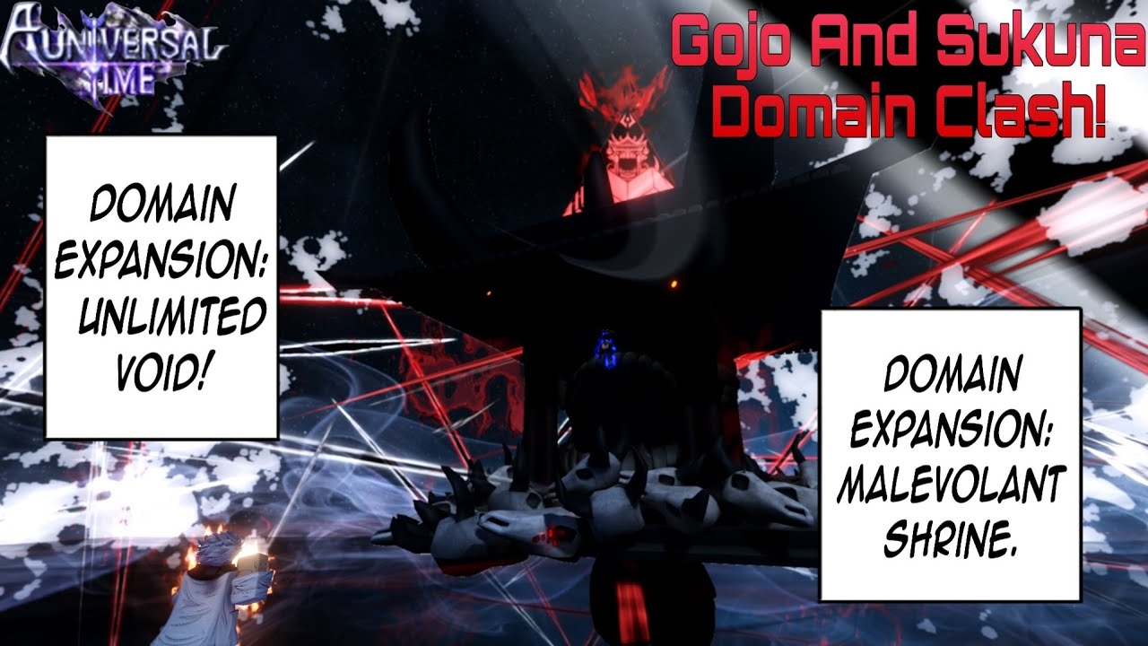 [AUT] Gojo And Sukuna Domain Clash