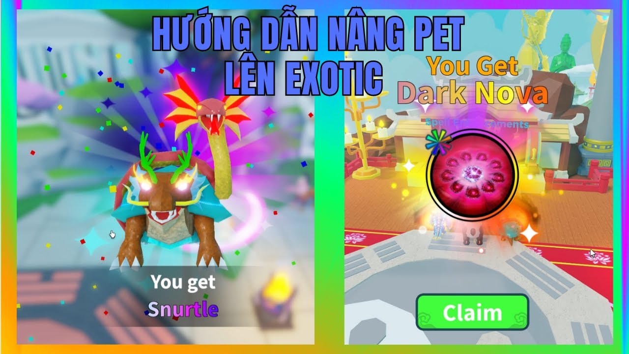 ROBLOX WEAPON FIGHTING SIMULATOR HƯỚNG DẪN NÂNG PET LÊN EXOTIC TỈ LỆ THÀNH CÔNG CỰC CAO!