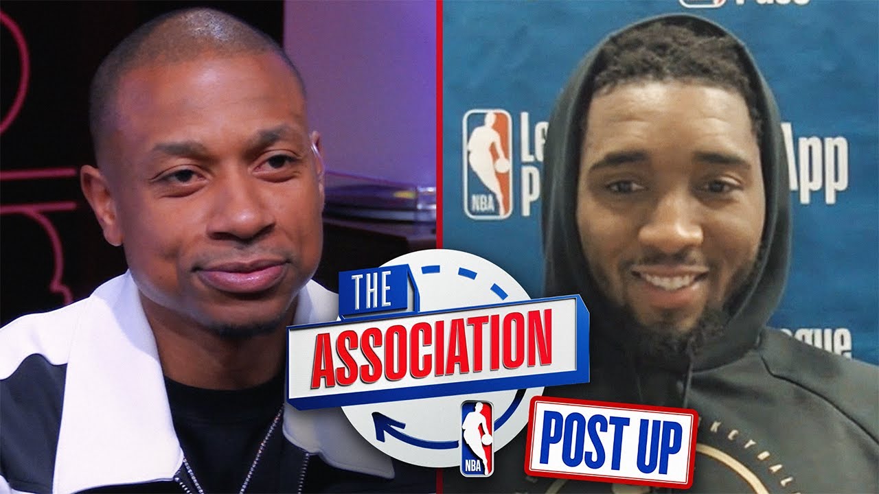 Donovan Mitchell Joins The Association on NBA TV! 
