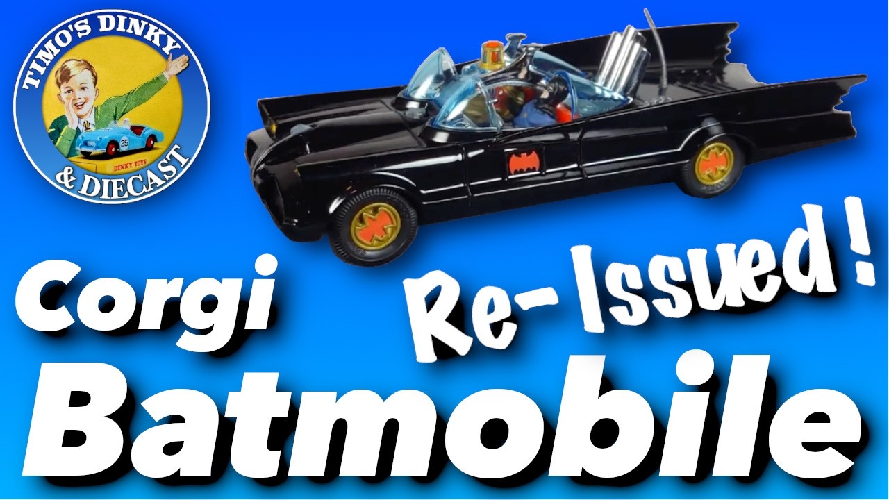 Corgi 267 Batmobile Re-Issue #corgi #dinky #matchbox #batman