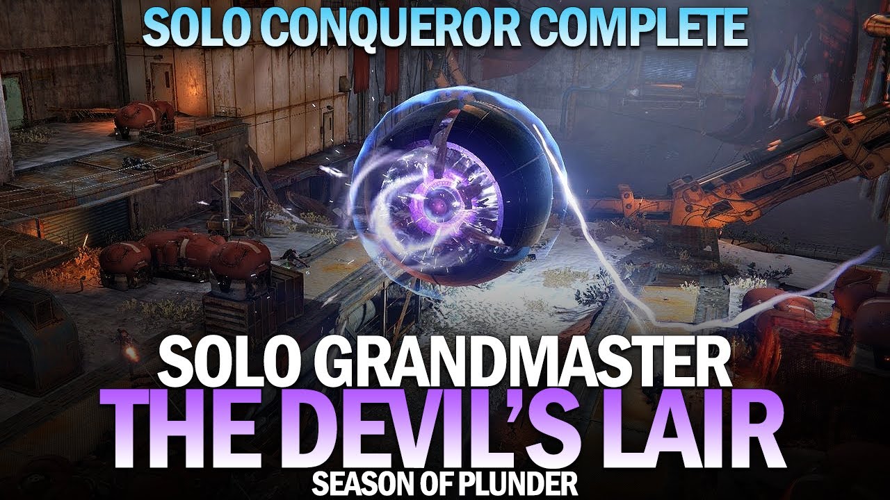Solo Grandmaster Nightfall The Devils' Lair (Solo Conqueror Complete) [Destiny 2 Season of Plunder]