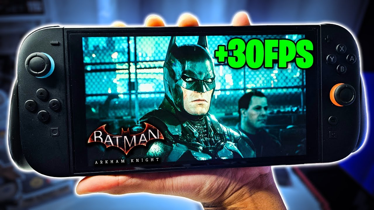 O PIOR JOGO DE SWITCH FINALMENTE ATUALIZOU! TÁ RODANDO MELHOR? | BATMAN ARKHAM KNIGHT SWITCH 2