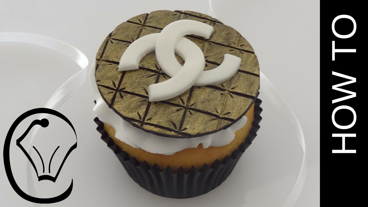Easy Chanel Cupcakes How To by Cupcake Savvy's Kitchen