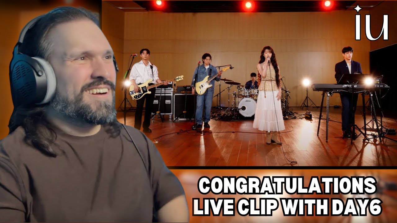 FIRST TIME Reacting To [조각집🎨] 'Congratulations' IU Live Clip (With DAY6)