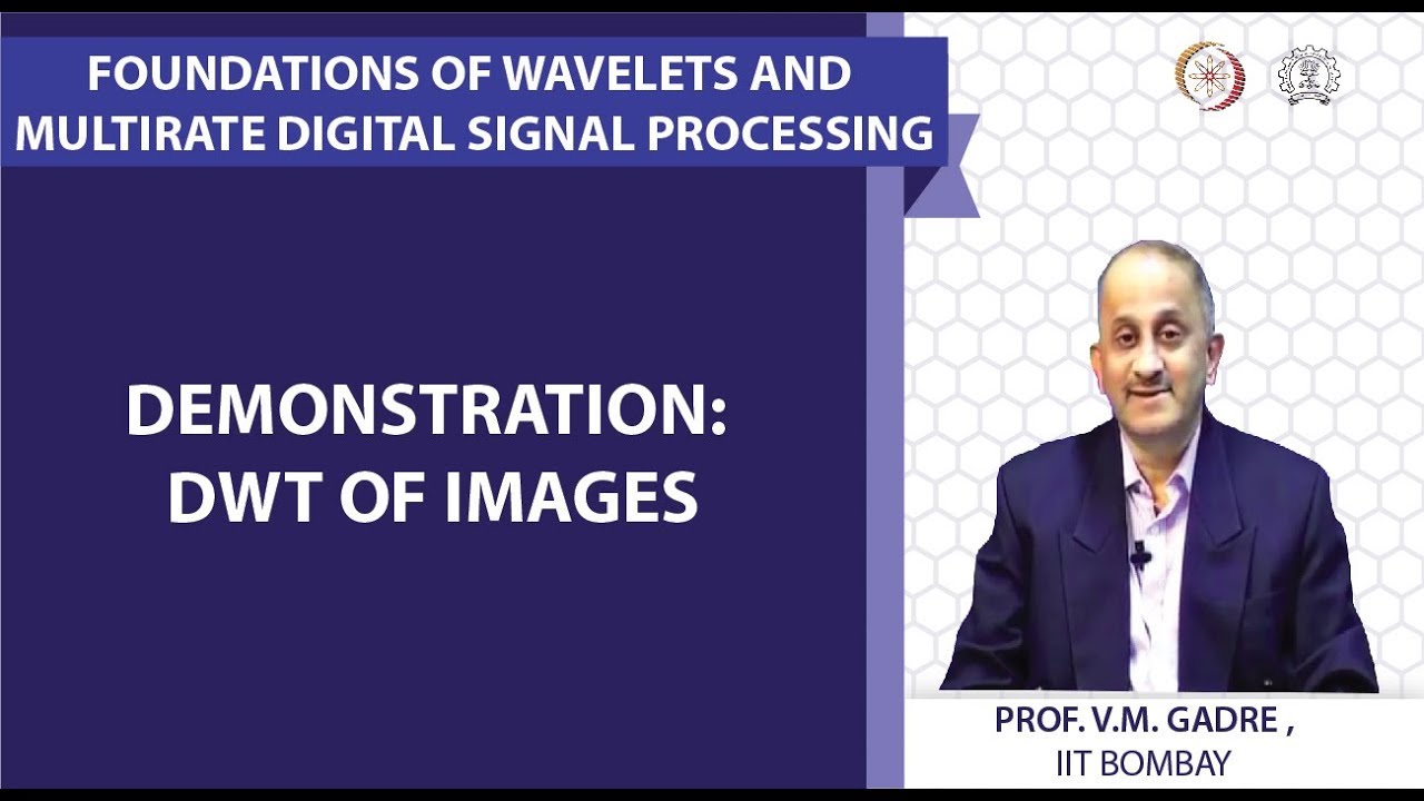 Demonstration: DWT of images