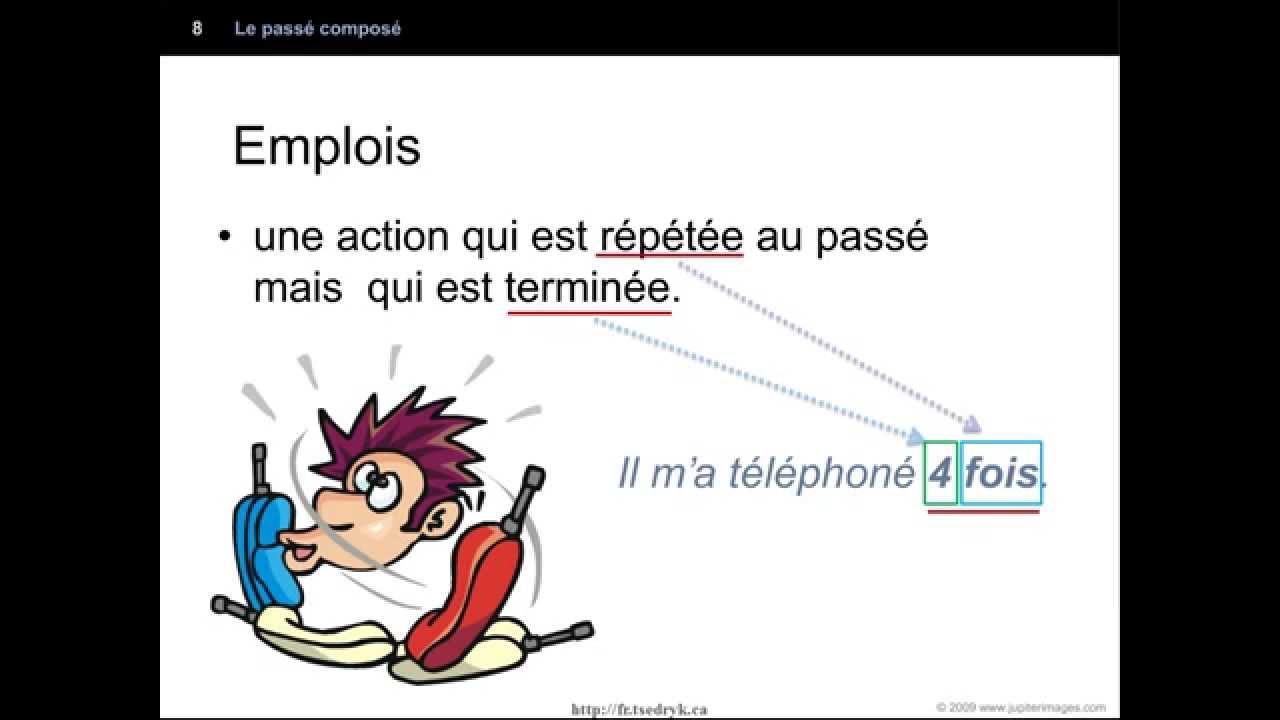 Le passé composé