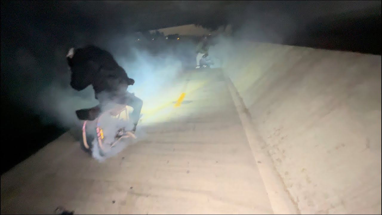 Minibike Riding With Friends + Burnouts!