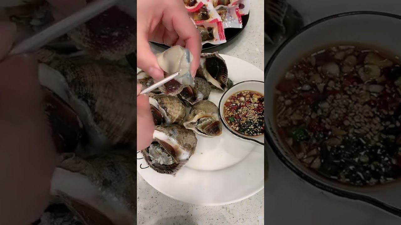 #海鲜美食 #海螺 #海边美食 海螺你都怎么吃