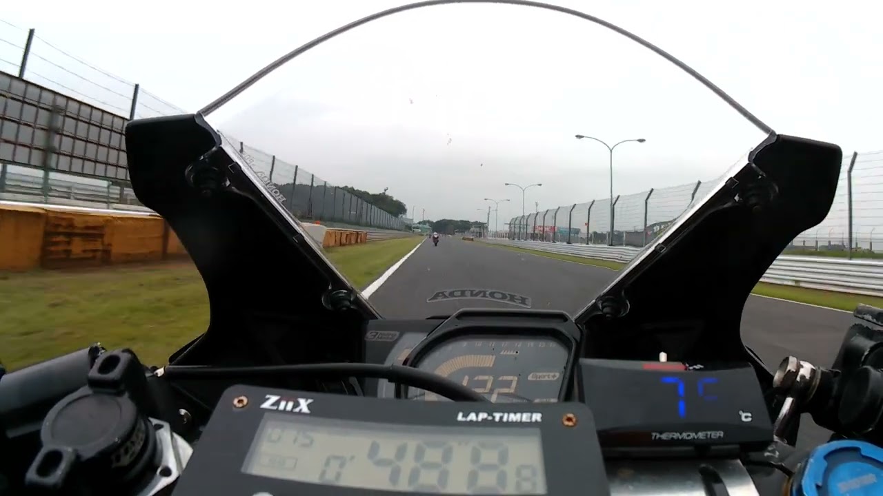 23/7/14 筑波サーキット CBR250RR 6秒台