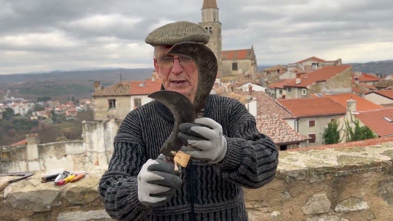 The secret of the billhook of Istria, a weapon even the Ottamans feared, Buie/Buje PART 3