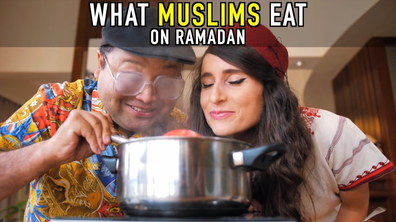 What MUSLIMS Eat 😳 (Vegetarian Ramadan!)
