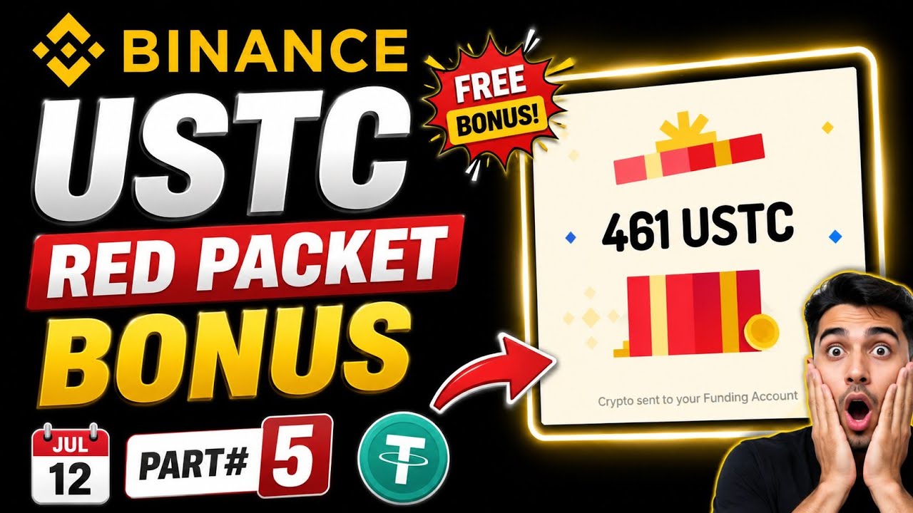 Red packet code in binance today | ustc bonus red packet | red packet code today | 12 July | Part#5