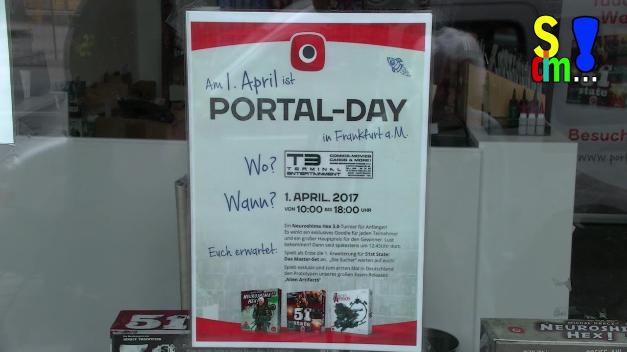 Spiel doch mal...! Bericht - Portal Day 2017 im T3 in Frankfurt