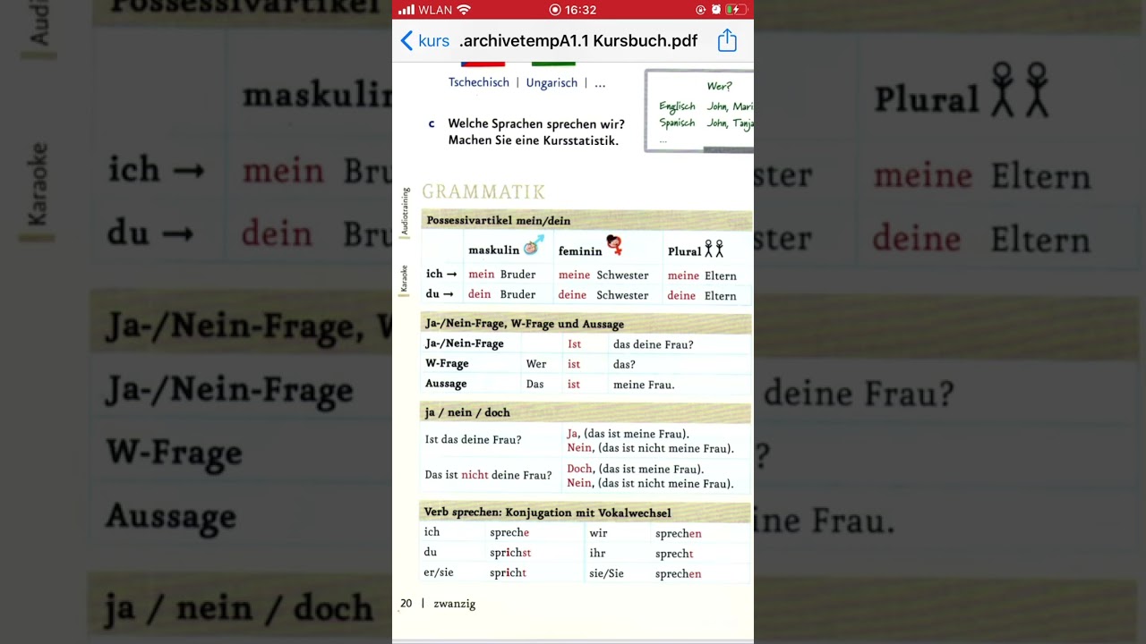 Si te flasim per familjen dhe peremrat mein dhe dein.