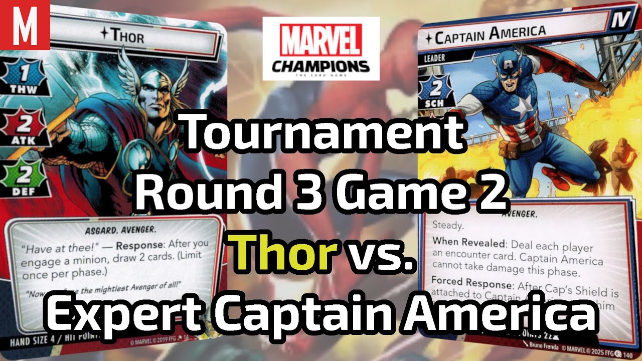 Тор против ЭКСПЕРТА Капитана Америки #marvelchampionsТор против ЭКСПЕРТА Капитана Америки #marvel...