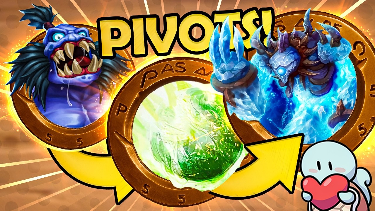 Pivoting Masterclass! | Hearthstone Battlegrounds