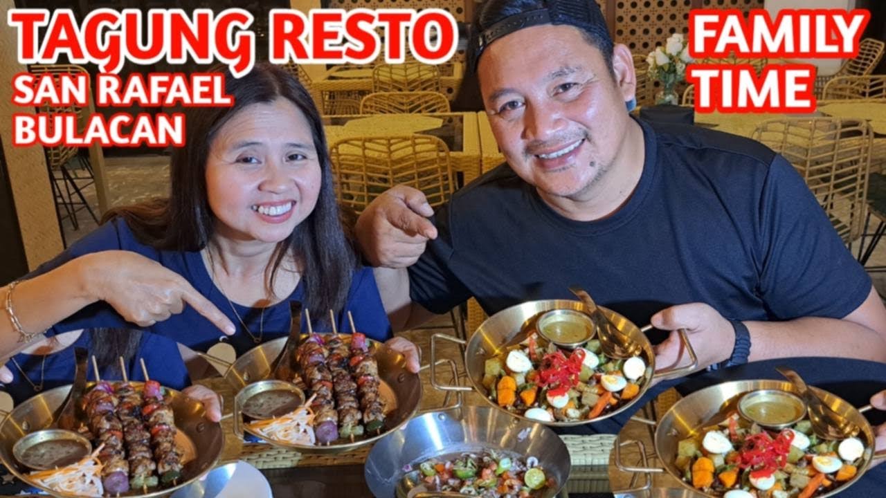 TAGUNG RESTAURANT SA SAN RAFAEL BULACAN  / FAMILY TIME 