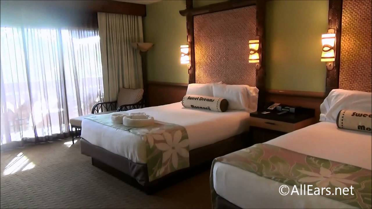 Disney's Polynesian Resort Room Tour