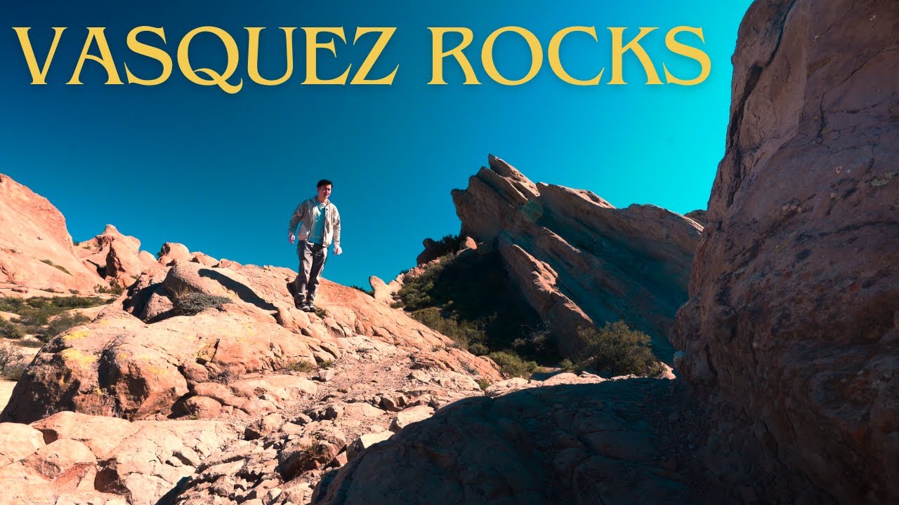 Vasquez Rocks - The Alien Landscape Less Than 1 Hour Outside Los Angeles