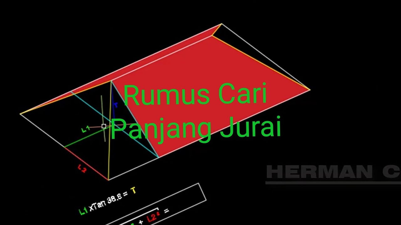 Rumus Cari Panjang Jurai