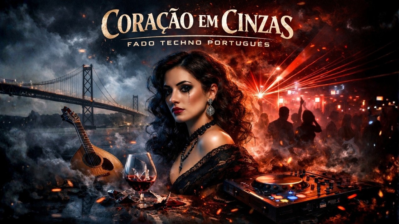 Cora&ccedil;&atilde;o em Cinzas (Fado Techno Portugu&ecirc;s) &mdash; Trai&ccedil;&atilde;o, Saudade e Batida Techno | Official Audio