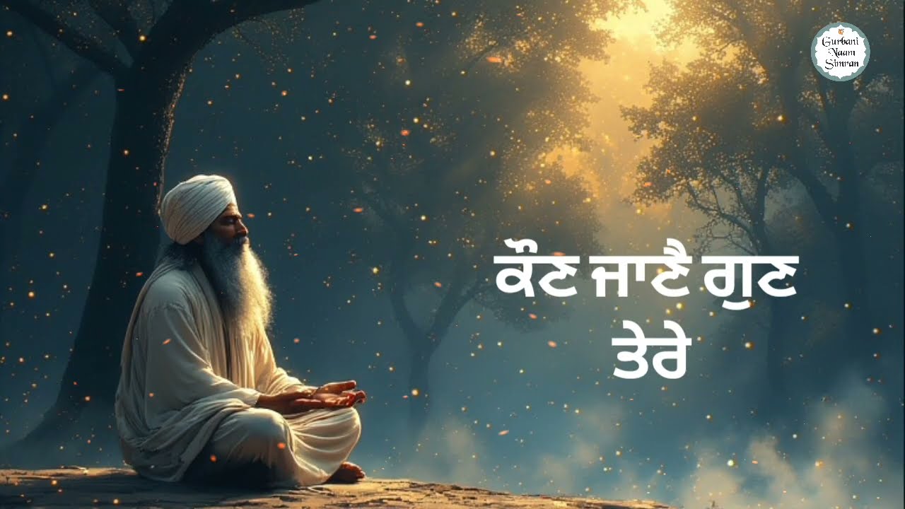Kaun Jane Gun Tere l Waheguru Simran l Waheguru Gurbani l New Gurbani Shabad l Shabad Gurbani l Bani