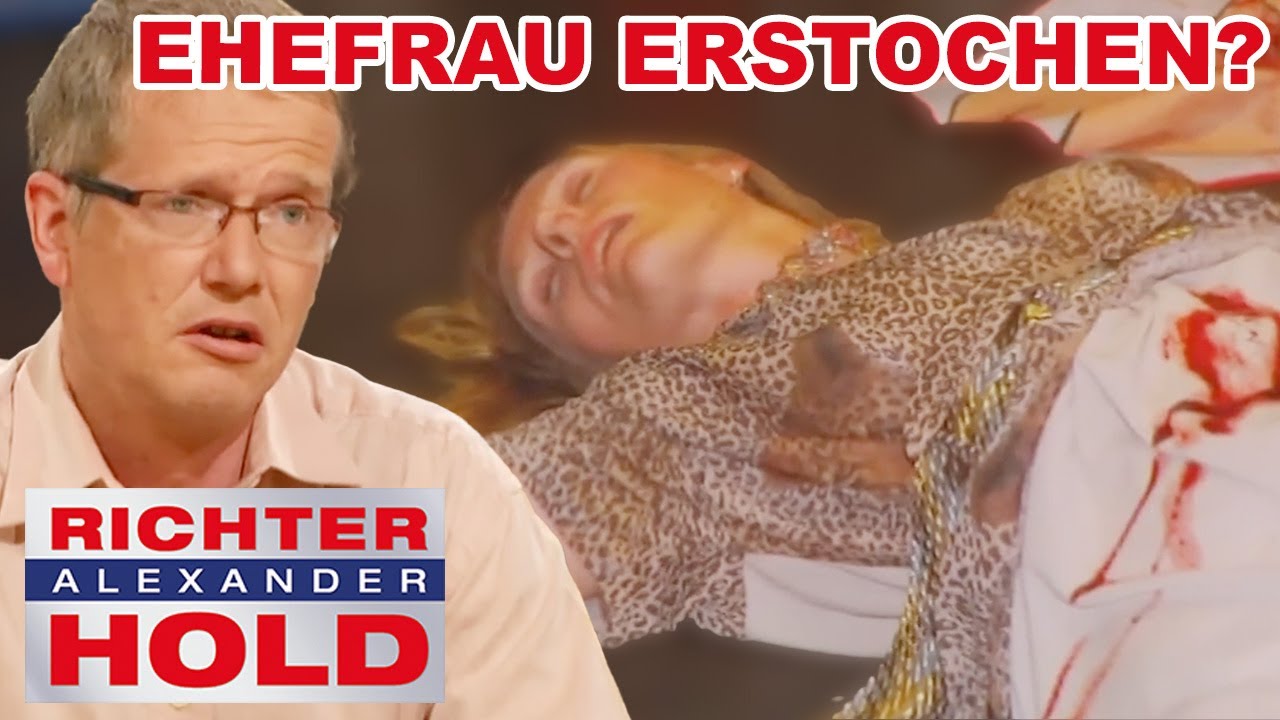 Blutiges Ehedrama! Hat Wolfgang seine Frau erstochen? |1/2| Richter Alexander Hold | Sat.1