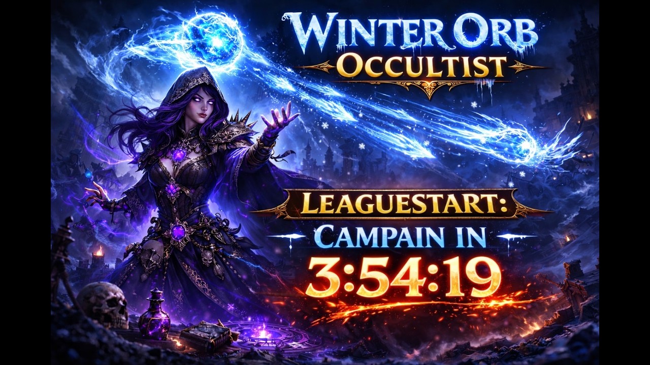 Winter orb 3.28. league start 3:54:19 campaign, sub 7 hour eater exarch.