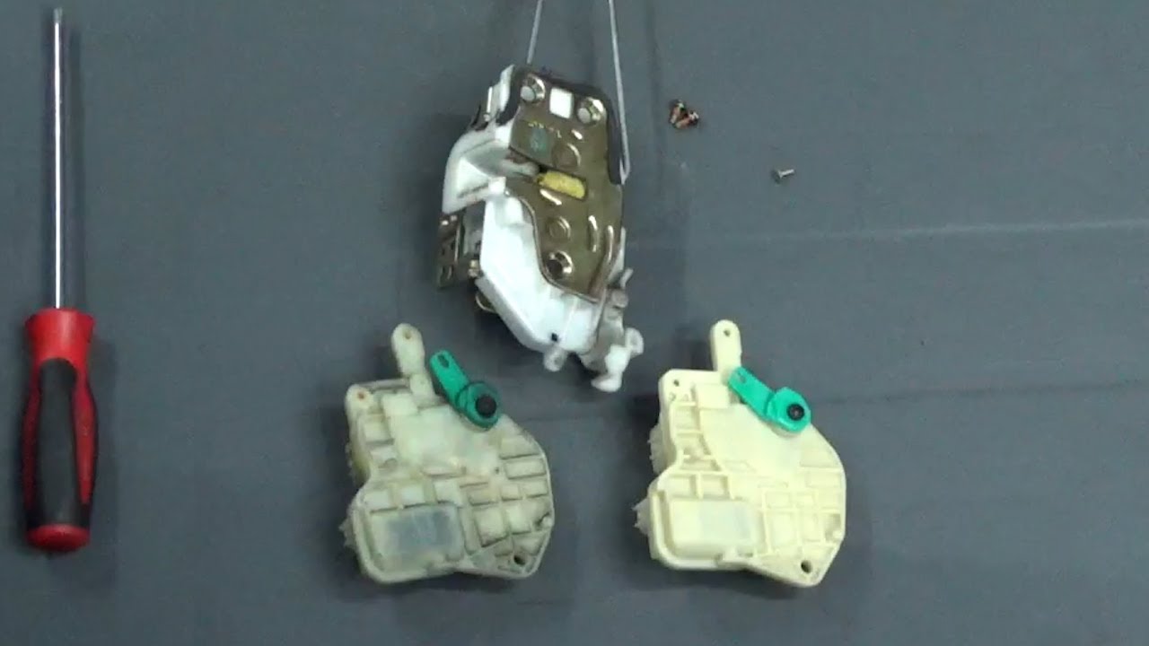 2004 Honda Civic LX - Right Front Door Lock Actuator Replacement - Passenger Front Door Lock