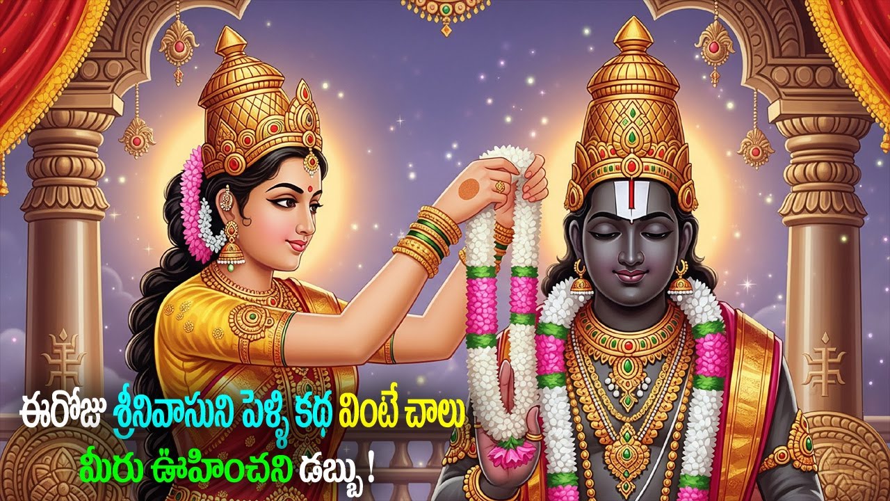ఈరోజు భాద్రపద శనివారం శ్రీనివాసుని పెళ్లి కథ వింటే చాలు మీరు ఉహించని డబ్బు ! || Srinivasuni Pelli