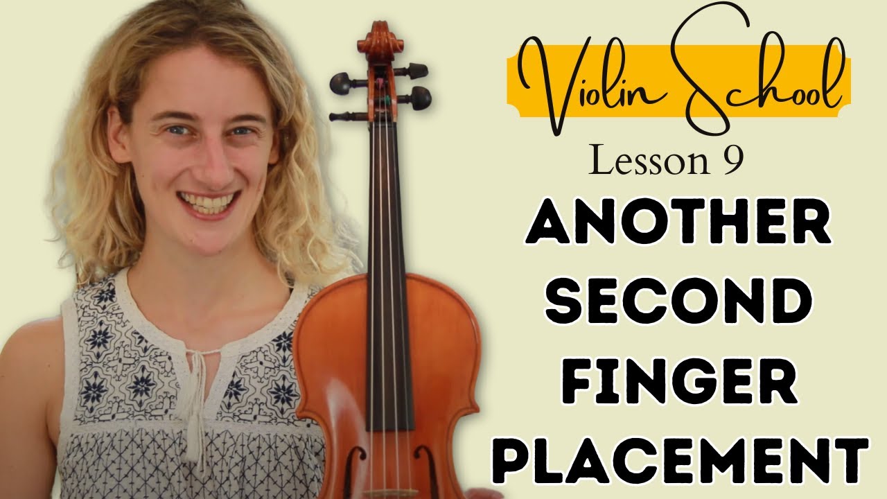 Violin School Beginner's Lesson 9: Second Finger Position 2