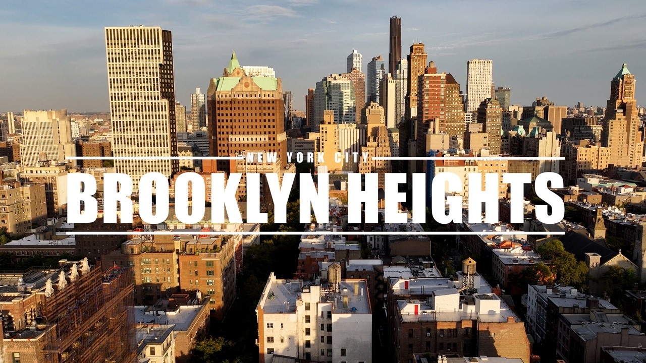 Drone Brooklyn Heights, NYC