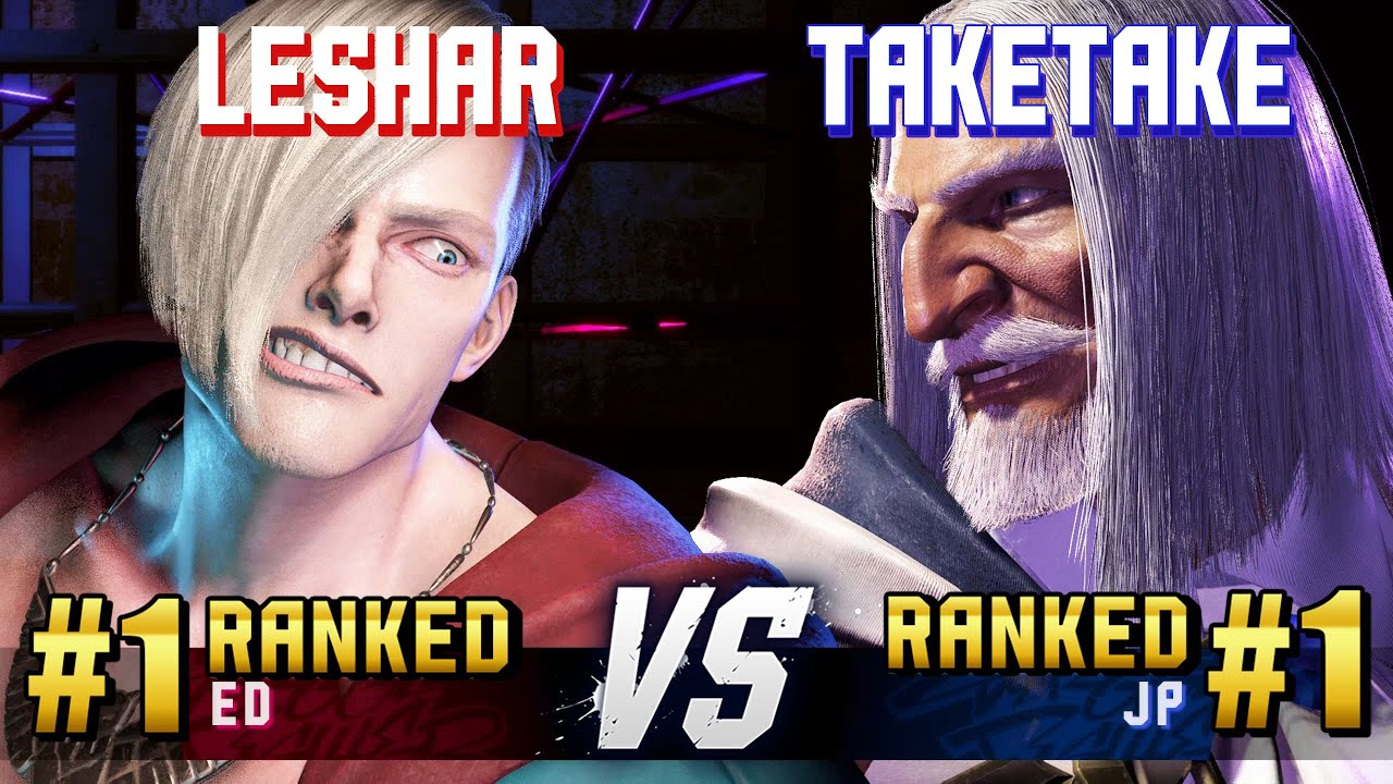 SF6 ▰ LESHAR (#1 Ranked Ed) vs TAKETAKE-PIANO (#1 Ranked JP) ▰ High Level Gameplay