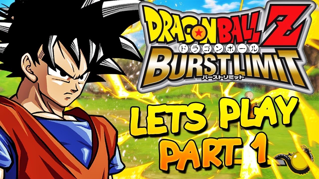 Dragon Ball Z Burst Limit Let's Play Part 1, Gameplay Xbox 360