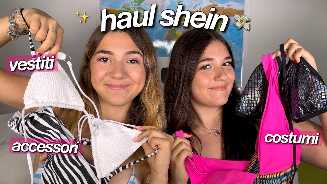 ABBIAMO PRESO DI TUTTO E DI PIÙ DA SHEIN💖💸// haul costumi, vestitini, back to school
