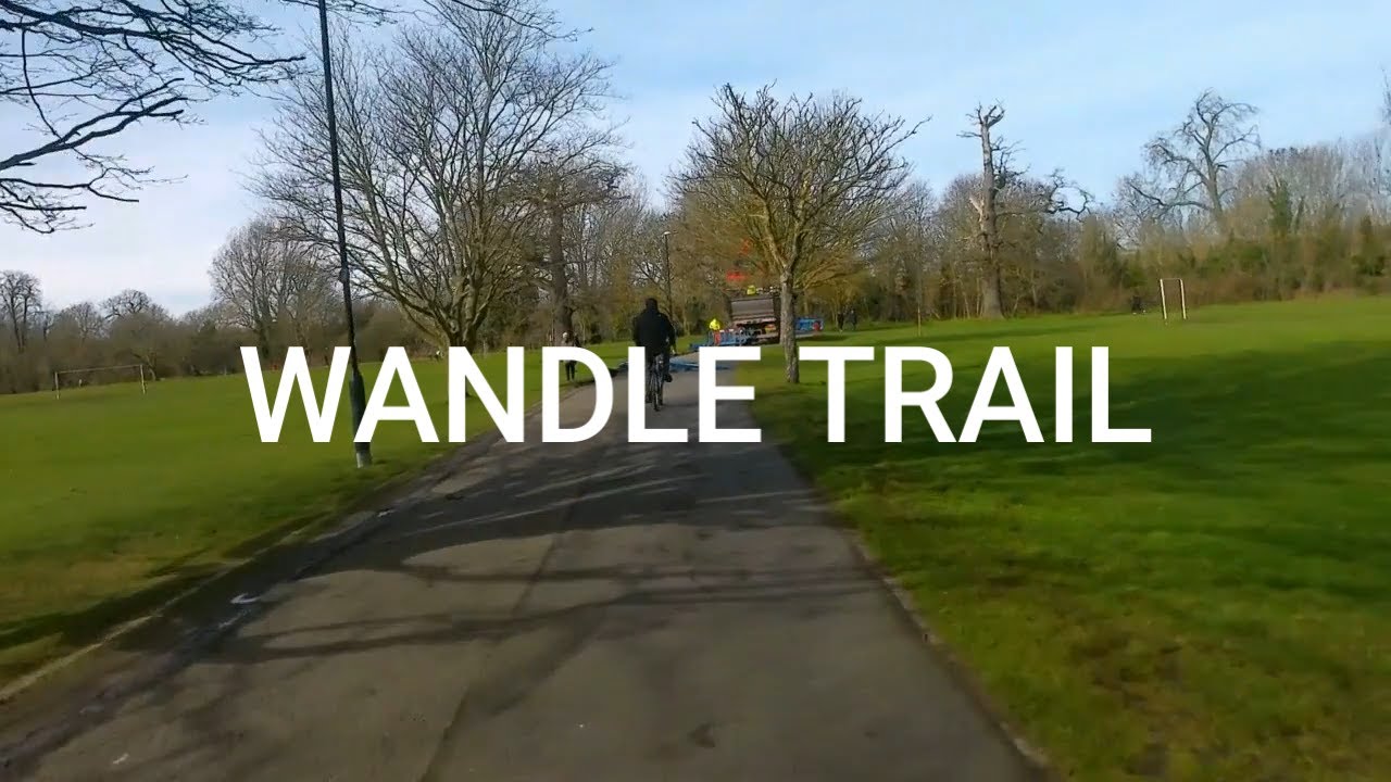 Wandle Trail Bike Ride - Croydon to Wandsworth and some (4x speed)