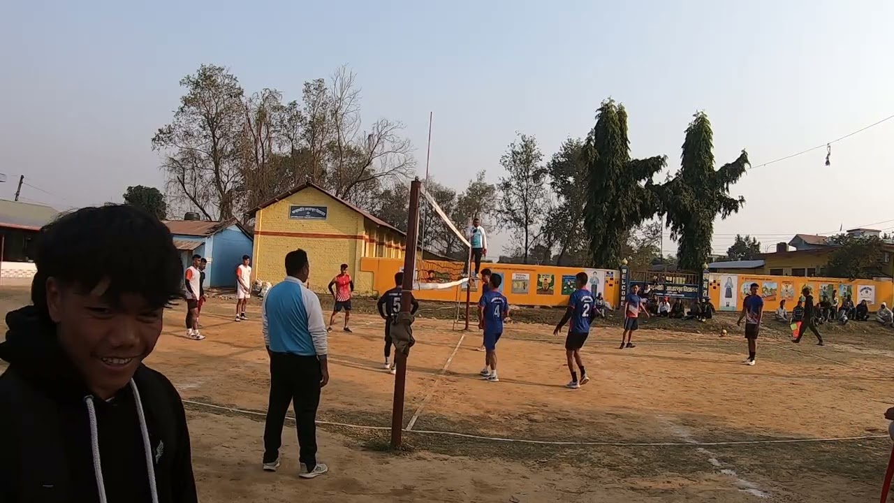 Sunwal 13 Vs sunwal 7 volleyball match at sunwal 3 kritipur frist ward cup 
