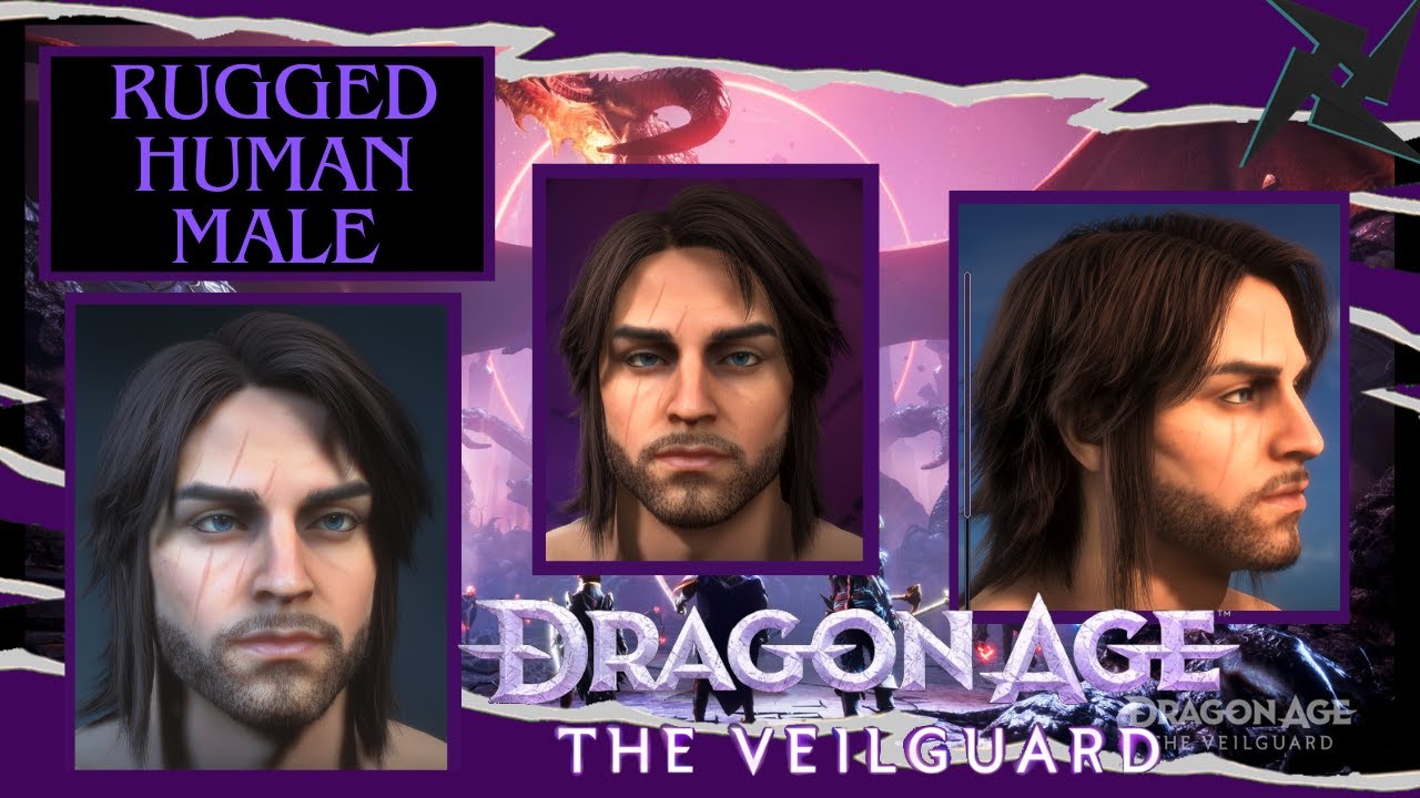 Rugged Human Male - Dragon Age: The Veilguard (DA4) - Bioware EA 2024 PS5