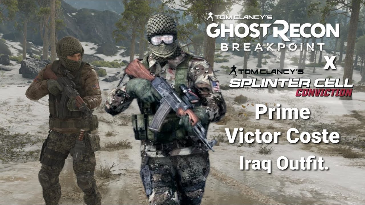 Ghost Recon Breakpoint - Victor Coste Conviction Iraq Outfit - This Is Not A Stealth Run [PS5]
