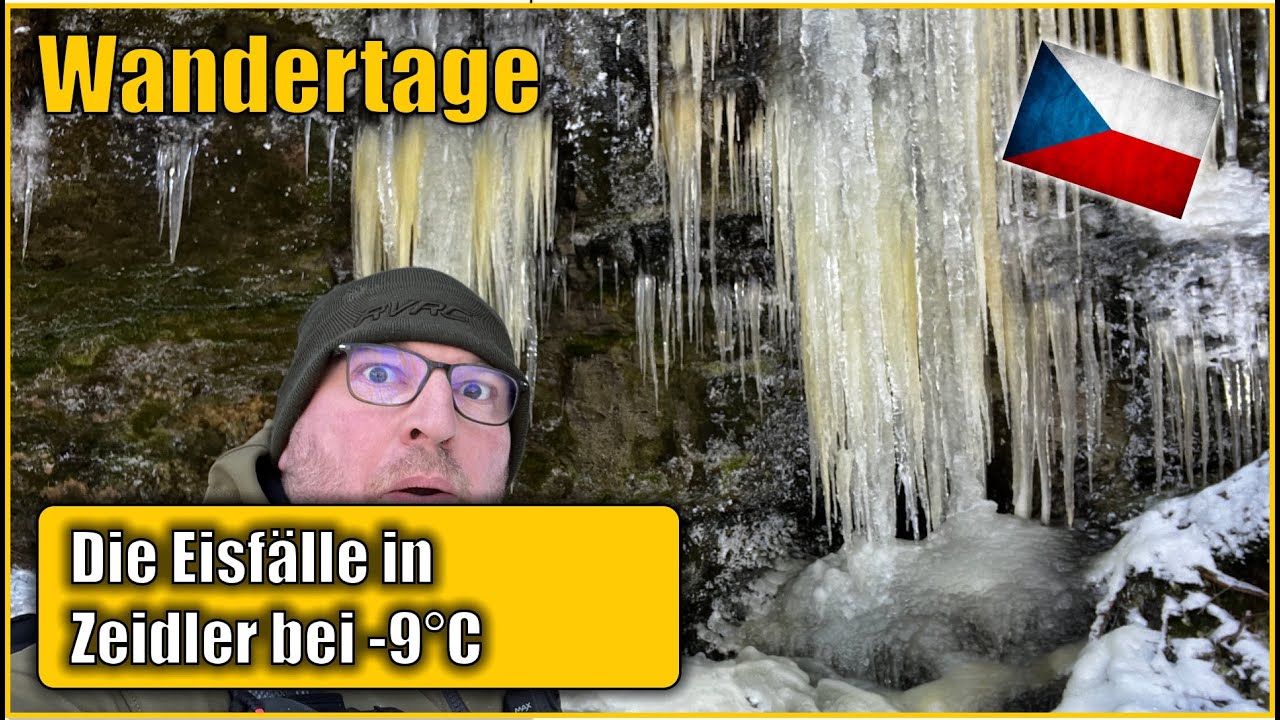 DIE EISFÄLLE IN ZEIDLER | -9 GRAD | IM REICH DER EISKÖNIGIN | TSCHECHIEN | S9 F9