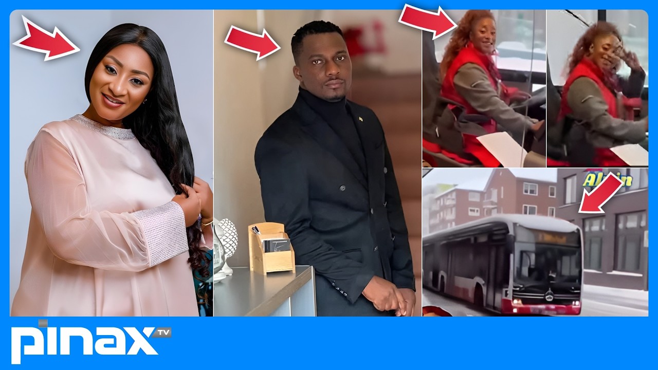 Kumawood Actress Ellen White Exp0sed! Now A Bus Driver In Germany After Movie Industry Shut Down