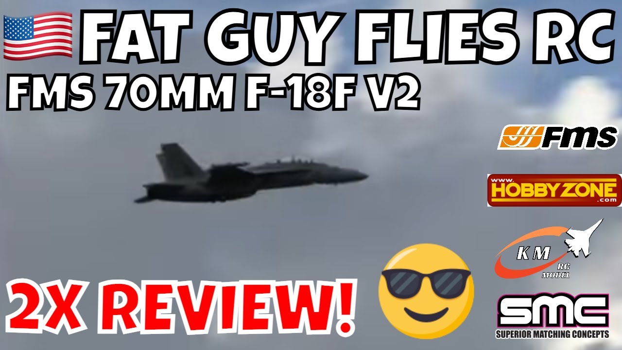 Обзор FMS 70MM F-18F V2 2X от FGFRC 