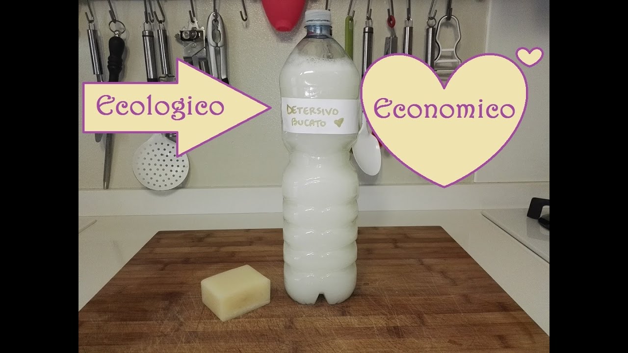 COME FARE IL DETERSIVO PER LAVATRICE IN CASA | DIY LAUNDRY DETERGENT