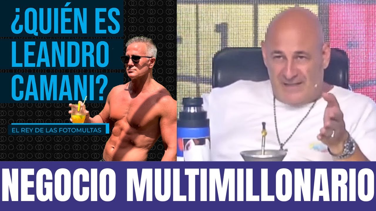 🔴SANTIAGO C&Uacute;NEO DESTAPA EL NEGOCIO MULTIMILLONARIO DEL DELINCUENTE LEANDRO CAMANI CON LAS FOTOMULTAS