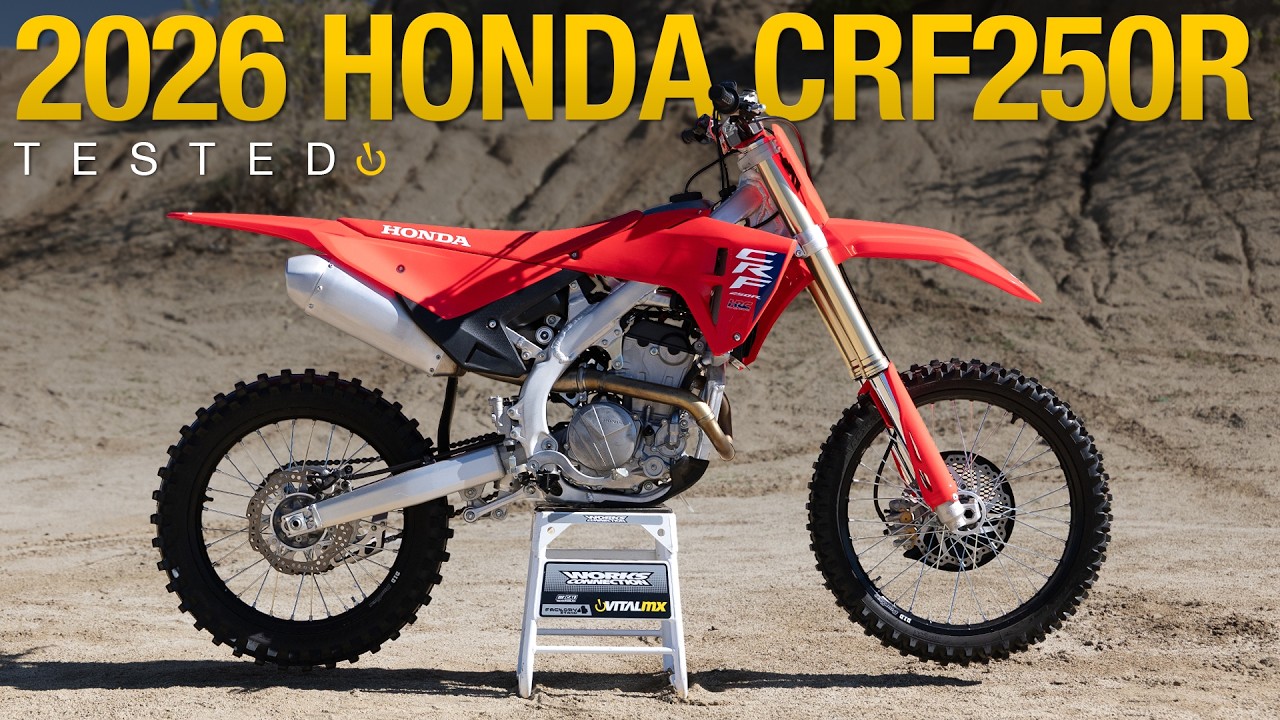 Honda CRF250R 2026 года | Первые впечатления и настройки