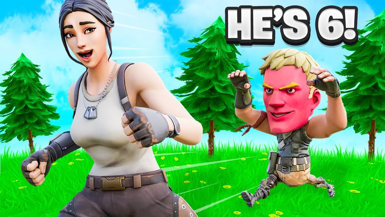 The Most TOXIC 6 YEAR OLD on Fortnite
