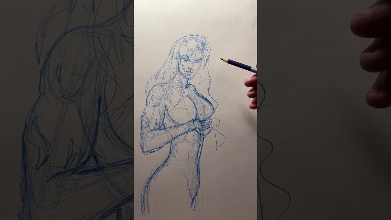 Late Friday LIVE.  Lets draw for a bit. Cause why not.