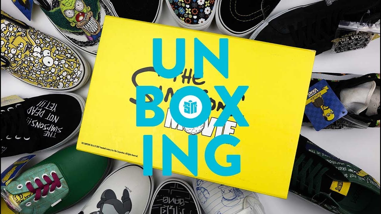 The Best Vans Collaboration Ever: Simpsons x KAWS, Futura, and more.